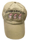 Chapeau casquette de baseball kaki Big Mama's Bar B Que kaki cuir réglable cochons roses tablier