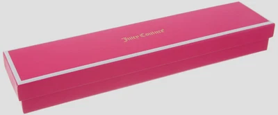 Pulseira Juicy Couture Muito Bonita Vintage Estrela Amizade Dupla Rosa Nova na Caixa - Imagem 1 de 4