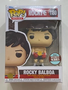 Funko Pop! Vinyl Movies Figure #1180 Rocky Balboa LE Exclusive Specialty NIOB - Picture 1 of 16
