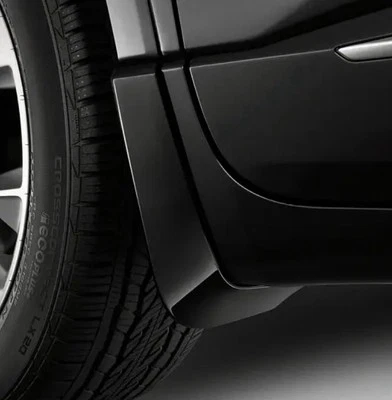 OEM GM 18-23 Chevrolet Traverse Front & Rear Splash Guards Mosaic Black Metallic - Image 1 of 4