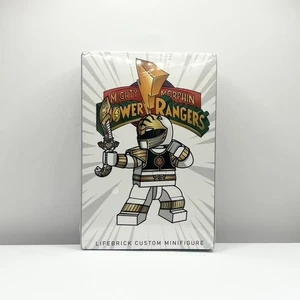 LEGO LifeBrick Mighty Morphin Power Rangers White Ranger Minifigure NEW SEALED - Picture 1 of 4