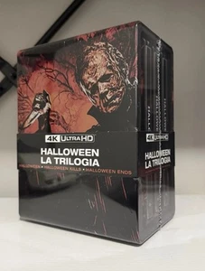Halloween Trilogy Steelbook Collection 4K Blu-ray EU Import Region Free Sealed - Picture 1 of 3