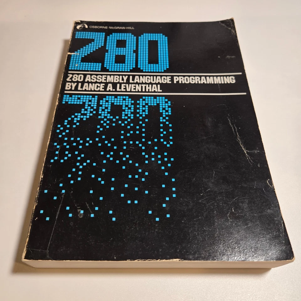 Z80 Assembly Language Programming Lance A. Leventhal 1979 Ex-Lib Foto 1 de 4