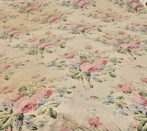 Ralph Lauren Bettdecke Wasser Blumen Rosa Französisch Landhaus Bauernhaus Queen - Bild 1 von 10