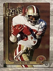 1991 Action Packed BRAILLE #285 Jerry Rice San Francisco 49ERS NFL - Picture 1 of 2