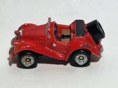 微型机器红色 MG TF 可转换 1986 年老式 Galoob - 免费送货 — 第 1/4 张图片