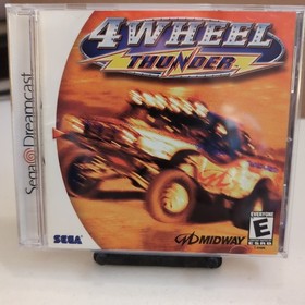 4 Wheel Thunder (Sega Dreamcast, 2000)  Mint Condition Complete No Scratches