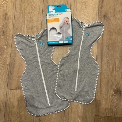 Paquete de 2 Love To Dream Swaddle Up Stage 1 Original Talla S Pequeño Bebé Recién Nacido Foto 1 de 4