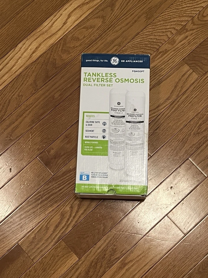 GE Tankless Reverse Osmosis, Dual Filter Set Model: FQ400PT - Image 1 of 3