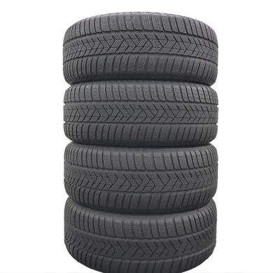 245 40 19 4x PIRELLI 245/40 R19 98H Sottozero 3 RSC Winterreifen 6-7mm 2018 - Bild 1 von 4