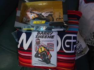 ALTAYA 1/12 Barry Sheene 1977 with helmet 1978 and metal poster - Picture 1 of 5