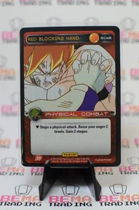 DBZ Dragon Ball Z TCG Card Panini Premiere S148 Red Blocking Hand - Picture 1 of 3