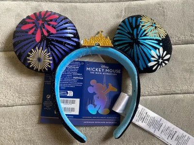 Orejas de fuegos artificiales atracción principal de Disney Minnie Mouse Foto 1 de 4