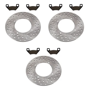 Front & Rear Brake Rotors & Pads for Arctic Cat 500 4x4 TBX TRV Auto 2005 2006 - Picture 1 of 1