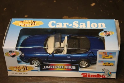 Jaguar XK8 Blue Convertible 1:32 Diecast Simba Car Salon - Image 1 of 4