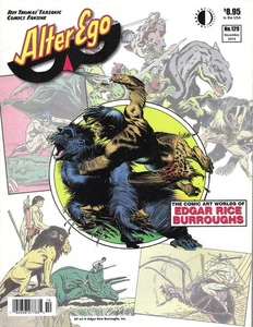 Alter Ego 129 Nov 2014 Comic Art Worlds of Edgar Rice Burroughs Tarzan fanzine - Picture 1 of 1