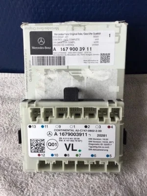 Calculateur unité de contrôle module de porte Avant gauche Mercedes A1679003911 - Image 1 of 2