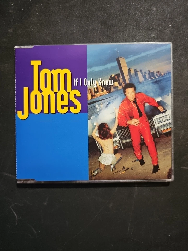 Tom Jones : If I Only Knew - CD Single 1994 6 Track Interscope Records - Image 1 of 1