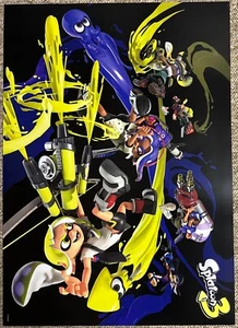 Splatoon 3 Switch 50cm x 70cm My Nintendo Promotional Poster - Picture 1 of 1