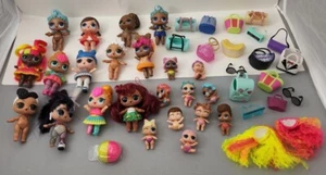 LOL Surprise Doll Large Lot Babies Accessories Wigs - Picture 1 of 10