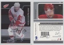 2001-02 ITG Be A Player Signature Series Auto Pavel Datsyuk #233 Rookie Auto RC