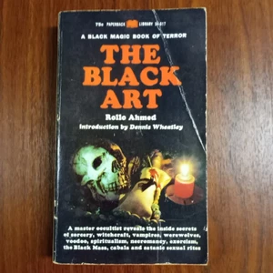 The Black Art by Rollo Ahmed 1968 Occult Black Magic Terror PB Vintage Esoteric - Picture 1 of 10