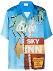 Neu mit Etikett Made in Italy blau Sky Inn Beach House XL Shirt unverbindliche Preisempfehlung des Herstellers $ 325 