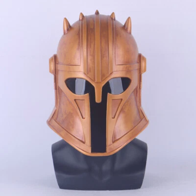 Cosplay Star Wars Mandalorian Female The Armorer Helmet Full Head Mask Props PVC - Image 1 of 4