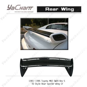 Carbon Wing For 91-95 Toyota MR2 SW20 Rev 5 TR Style Rear Trunk Spoiler - Picture 1 of 12