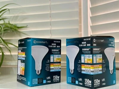 150-Watt Equivalent BR30 Dimmable ENERGY STAR LED Light Bulb Soft White - Image 1 of 4