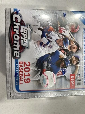 2019 TOPPS CHROME UPDATE SERIES BASEBALL MEGA BOX - Image 1 of 4