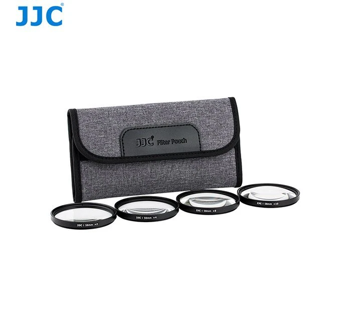 JJC F-C49K 49mm Close-Up Macro Filter Pack 4 filter w/ bag (+2, +4, +8, +10) - Image 1 of 4