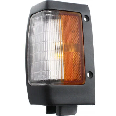 For 1990-1992 Nissan Pickup Side Marker Reflector  Driver Front Black NI2550104 Foto 1 de 3