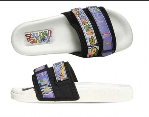 NUOVO Adidas Adilette 2.0 Pride 2021 Slides Love Unites GW2411 M 10 W11.5 LGBT