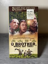 Oh Brother Where Art Thou Home Video (VHS, 2001) - Factory Sealed w Watermarks