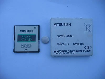Mitsubishi Q2MEM-2MBS MEMORY CARD, SRAM 2MB - Image 1 of 4