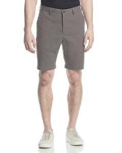 NUEVOS PANTALONES CORTOS BLOOMINGDALES VERDES INFORMALES SEERSUCKER ALGODÓN A RAYAS TALLA 30 - Imagen 1 de 5