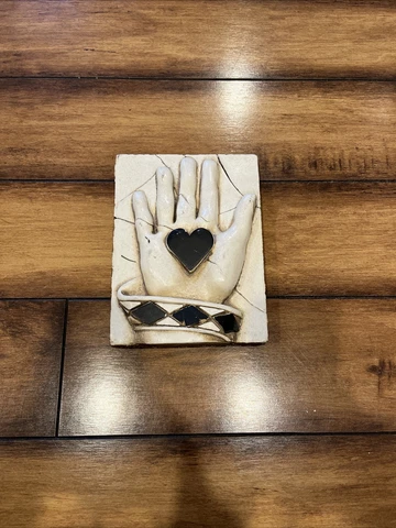 SID DICKENS "Hand with Heart" T-08 1998 Collection Retired 2004 Cover