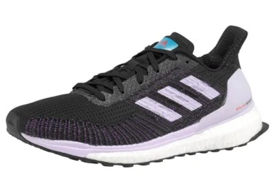 Nuevo $160 Adidas Solar Boost 19 St W EE4321 Negro Púrpura Blanco Zapatilla Mujer 11.5 Foto 1 de 4