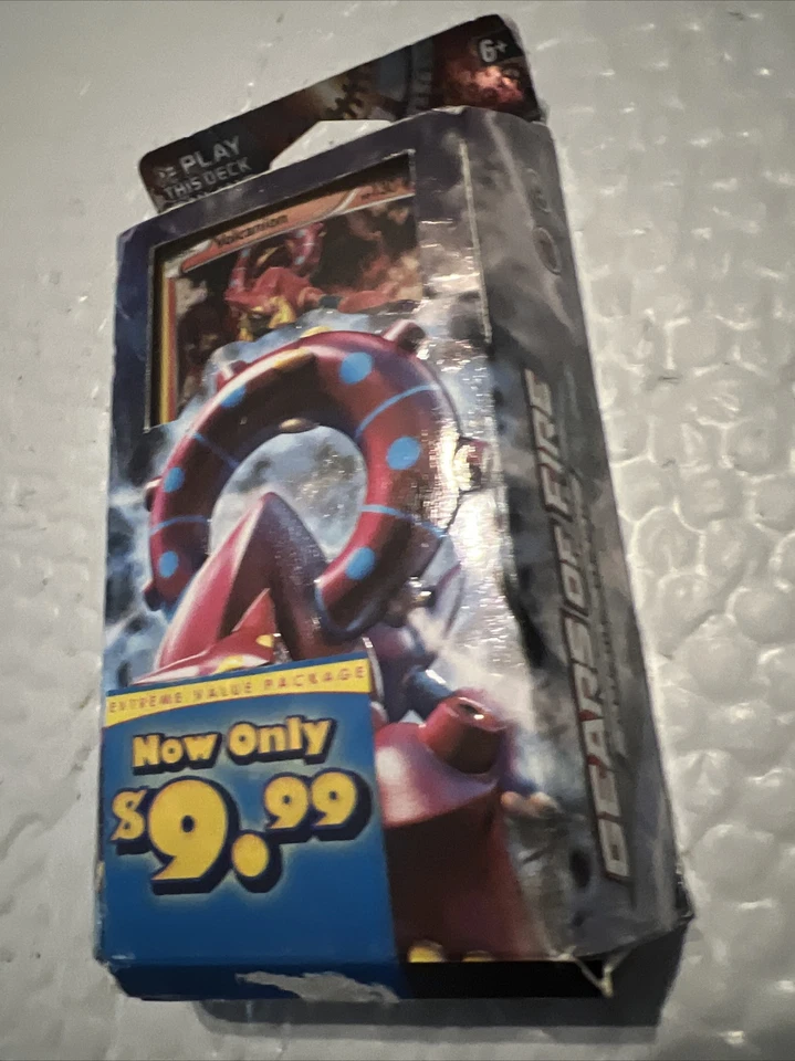 Pokemon TCG XY Steam Siege Volcanion Gears of Fire Theme Battle Deck