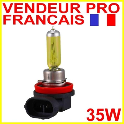 Lamp Bulb H8 35W Yellow 3000K Halogen For Tail Light Headlight 12V PGJ19-1 - Image 1 of 4