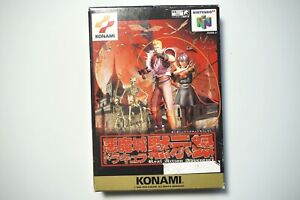 Nintendo 64 Castlevania 64 Dracula Apocalypse boxed Japan N64 game US Seller