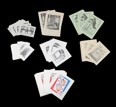 EXLIBRIS,023 - Konvolut 327 doppelte Blätter von 7 verschiedene Künstler - Bild 1 von 4