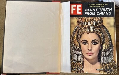 Vintage 1961 Life Magazine Bound Ex Library Edition October November December - Image 1 of 4