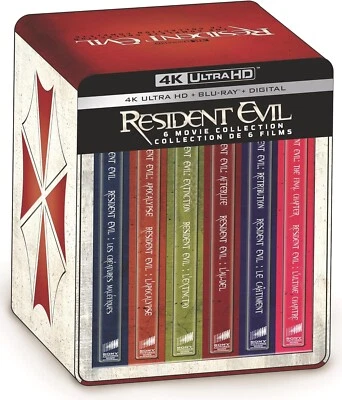 Resident Evil Ultra HD Collection (12 Discs) - 4K UHD Limited Steelbook Blu-ray - Image 1 of 3