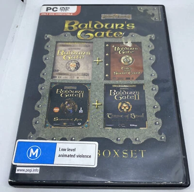 Baldurs Gate, Shadows Amn, Sword Coast, Shadows of Amn, Throne of Bhaal PC Game - Image 1 of 2