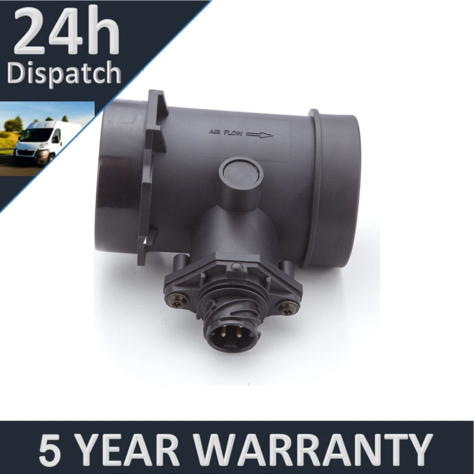 New Mass Air Flow Meter Sensor Fits BMW 5 7 Series Petrol 1990-1996 - Image 1 of 1