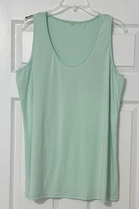 Damen Tank Top mintgrün weich leicht Gr. XL - Bild 1 von 7