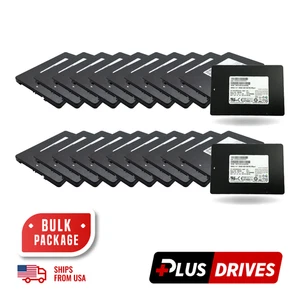 Pack of 20x Samsung 2.5in SFF 240GB SATA SSD 6Gbps 97K IOPS MLC 600 Mb/s - Picture 1 of 6