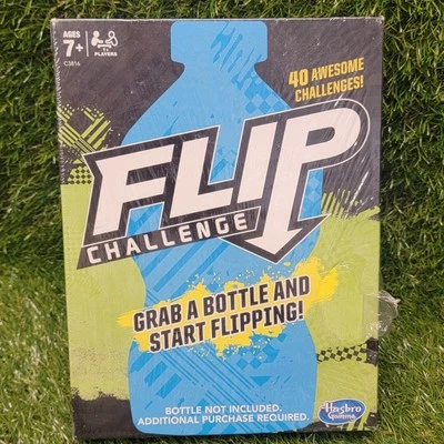 Hasbro Gaming Flip Challenge: 40 Awesome Challenges Game ages 7+ New Sealed - Image 1 of 4